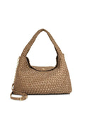 Dune London brown deliberate large woven slouch bag (British brand)