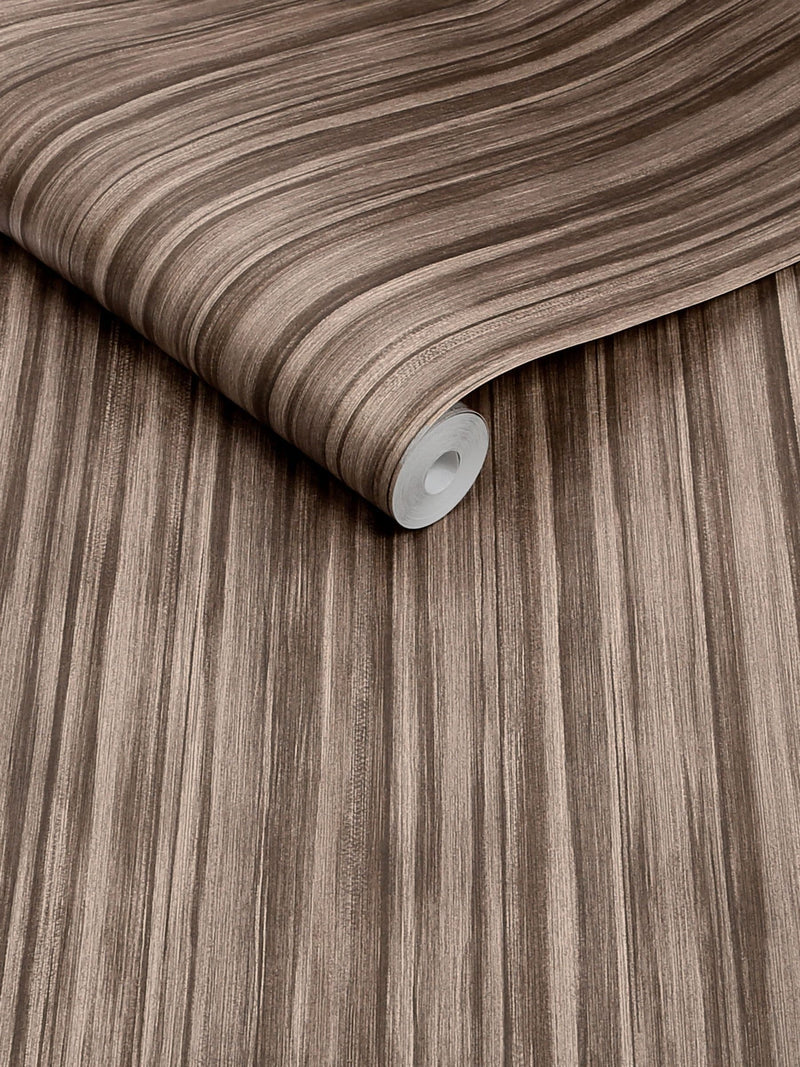 Abigail Ahern Deep Greige Linear Luxe wallpaper sample A4 - British product