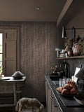 Abigail Ahern Deep Greige Linear Luxe wallpaper sample A4 - British product