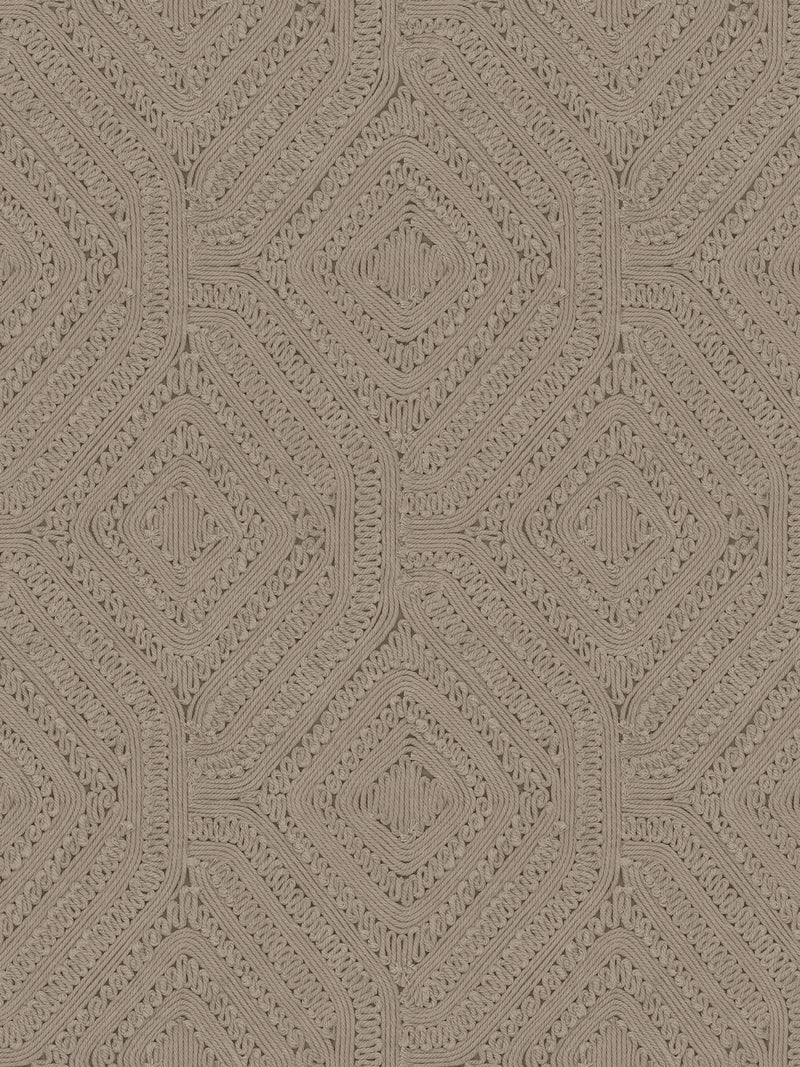 Abigail Ahern Fawn Artisan Weave wallpaper sample A4 (British brand)