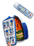 ION8 Robots lunch bag and water bottle bundle, UK version