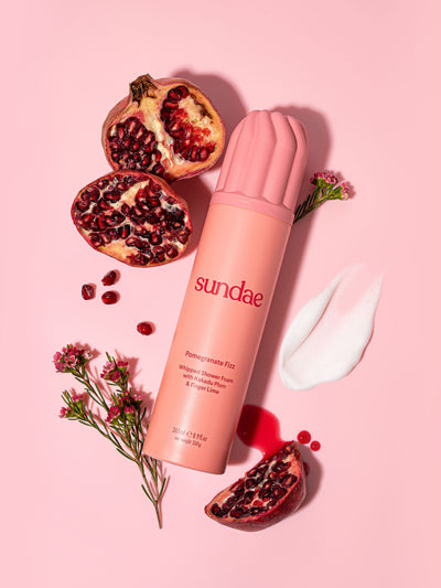 Sundae Granatapfel Sprudel Aufgeschäumter Duschschaum Körperwaschmittel 265ml