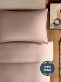 Silentnight Natural Cotton Rich T180 Washed Duvet Set (British brand)
