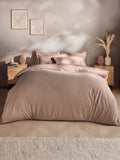 Silentnight Natural Cotton Rich T180 Washed Duvet Set (British brand)
