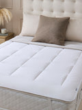 Silentnight white wool mattress topper (British brand)