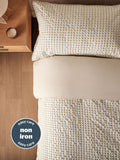 Silentnight Supersoft Duvet Cover Set Gingham (British brand)
