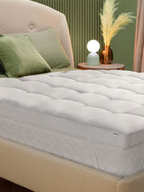 Next Silentnight White Anti Allergy Ultimate 1000 Extra Deep Mattress Topper- Buy online at McGrocer