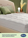 Silentnight White Anti Allergy Ultimate 1000 Extra Deep Mattress Topper (British brand)