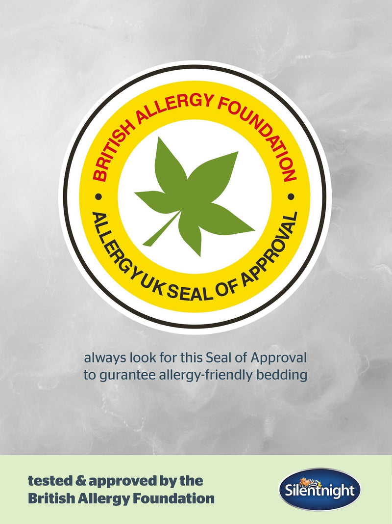 Silentnight White Anti Allergy Ultimate 1000 Extra Deep Mattress Topper (British brand)