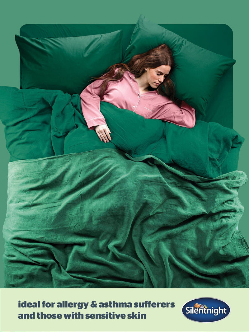 Silentnight White Anti Allergy Ultimate 1000 Extra Deep Mattress Topper (British brand)