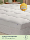 Silentnight White Anti Allergy Ultimate 1000 Extra Deep Mattress Topper (British brand)