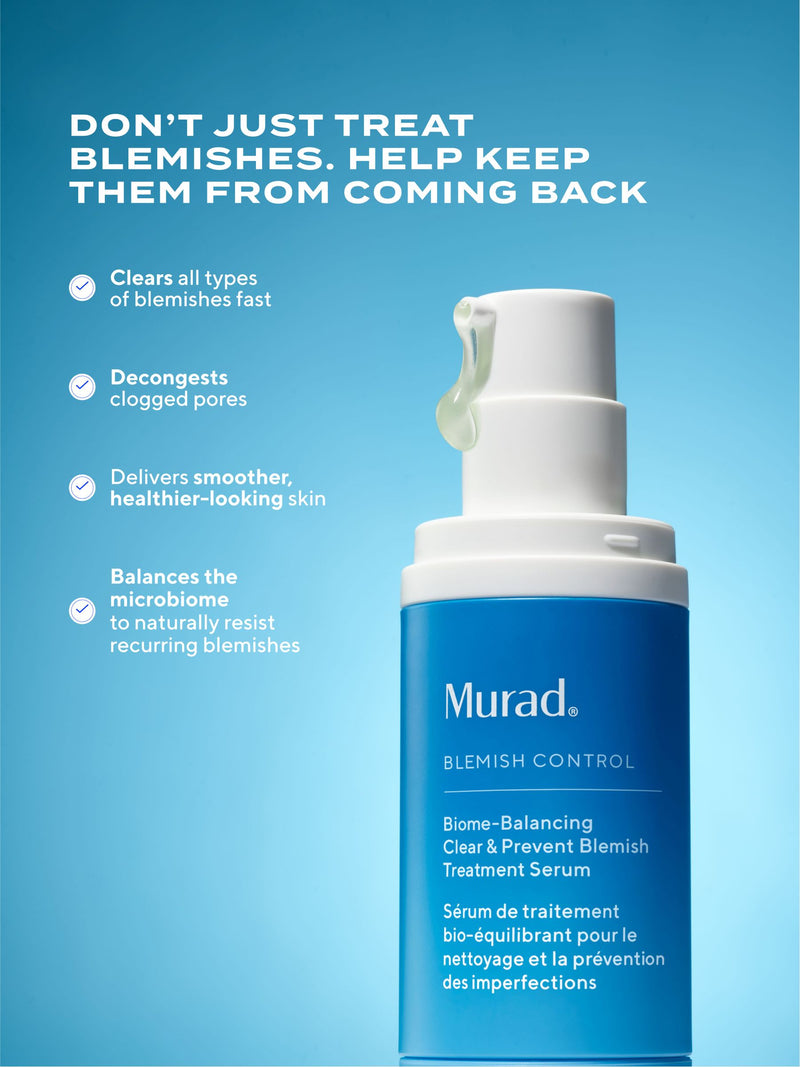 Murad Biome Balancing Clear Prevent Blemish Treatment Serum, imported from the UK