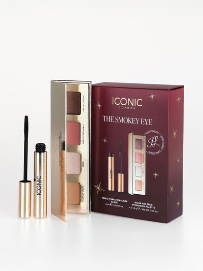 ICONIC London The Smokey Eye Make-up Geschenkset – Britisches Beauty-Geschenkset