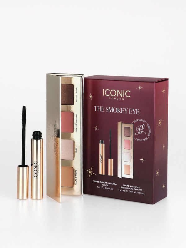 ICONIC London The Smokey Eye Makeup Gift Set - British beauty gift set