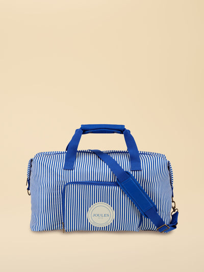 Next Joules Ticking Stripe Packaway Duffle Bag- Buy online at McGrocer