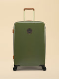 Joules Colourblock large hard shell suitcase (British brand)