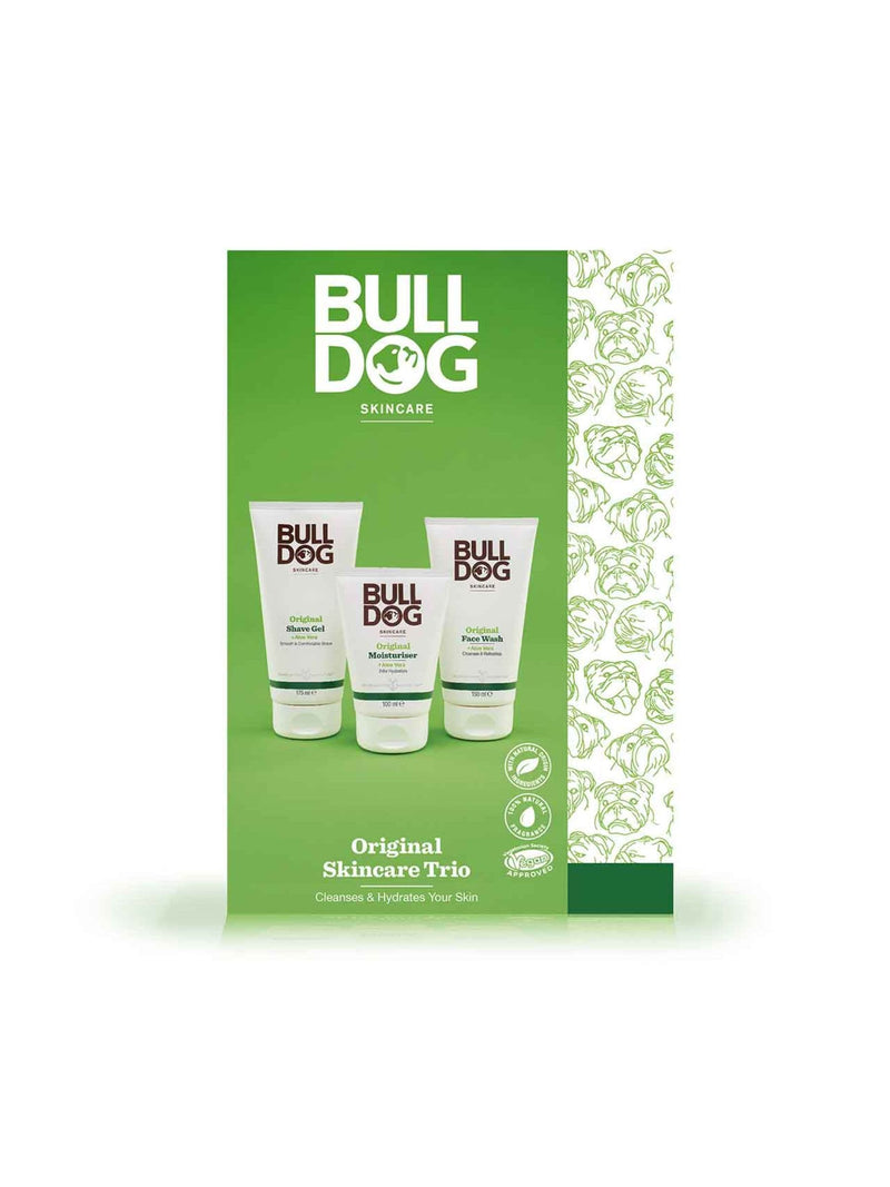 Bulldog Original Skincare Trio Set (100ml, 150ml, 175ml) - British product