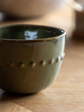 Gallery Home olivperlenbesetzte Tassen Set mit 4 Stück, UK-Version