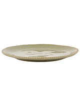 Next Gallery Home Set of 4 Olive Blair Beaded Ceramic Dinner Plates 28cm- Buy online at McGrocer