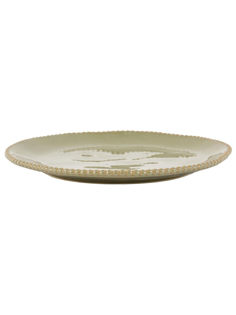 Gallery Home Olive Blair beaded dinner plates 28cm - British product