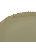 Gallery Home Olive Blair beaded dinner plates 28cm - British product