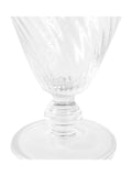 Gallery Home clear swirl wine glasses set of 4 14.5cm height, UK version