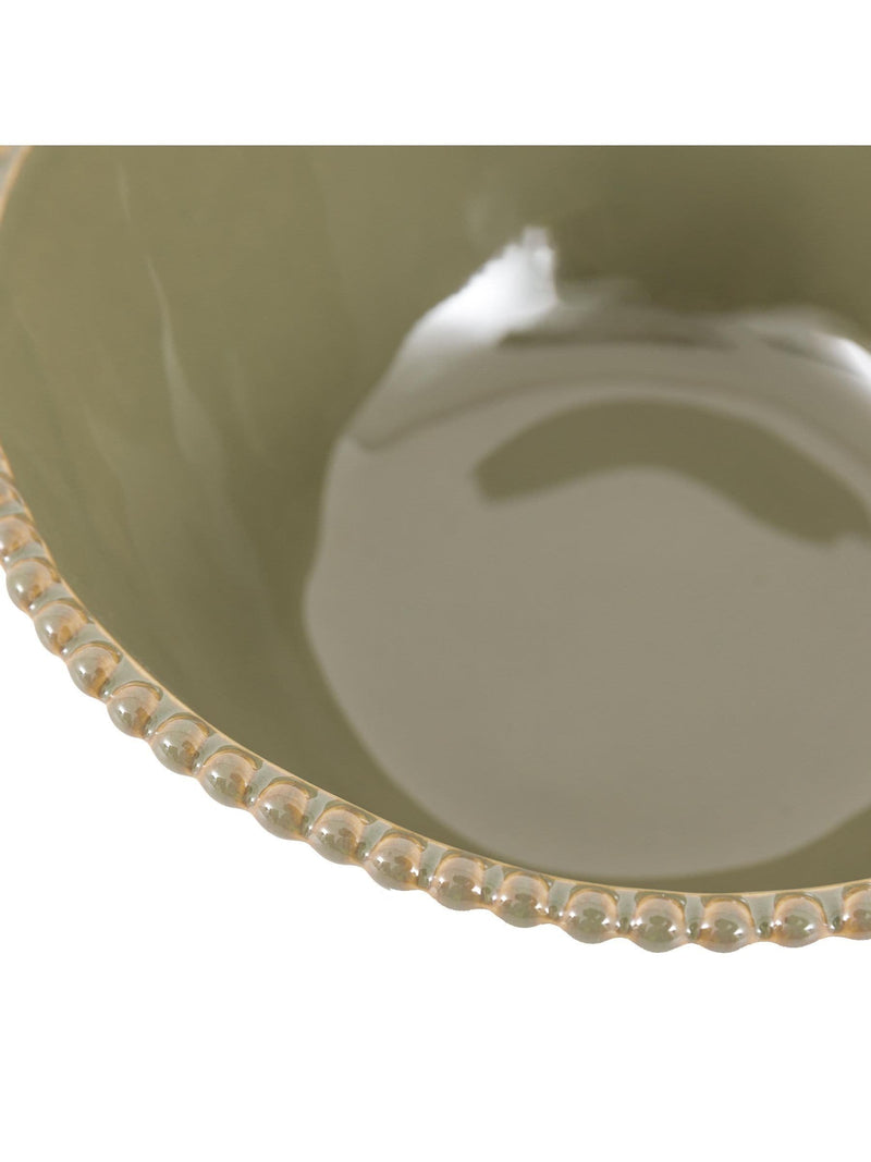 Gallery Home Olive Blair beaded ceramic bowl set of 4, UK version
