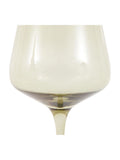 Gallery Home green smokey wine glasses set of four, UK version