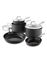 Next Good Food 5 Piece Grey Hard Anodized Cookware Set- Buy online at McGrocer