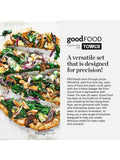 Good Food 4 piece black kitchen gadget set, UK version