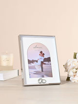 Next JULIANA Widdop Silver Amore Box Arch Photo Frame with Rings 5 x 7- Buy online at McGrocer