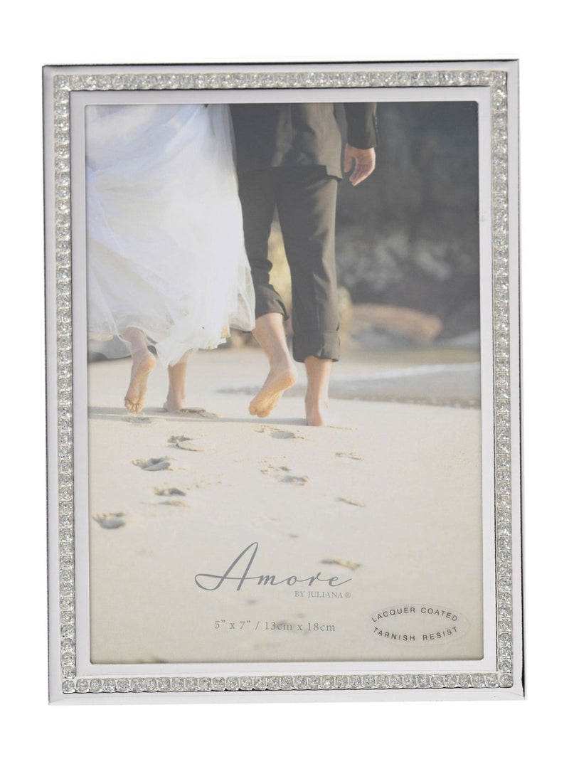 Amore by Juliana sparkle border photo frame 5 x 7 (British brand)