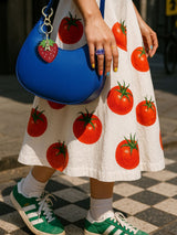 Next Jonnys Sister Strawberry Bag Accessory with Letter Charm- Buy online at McGrocer