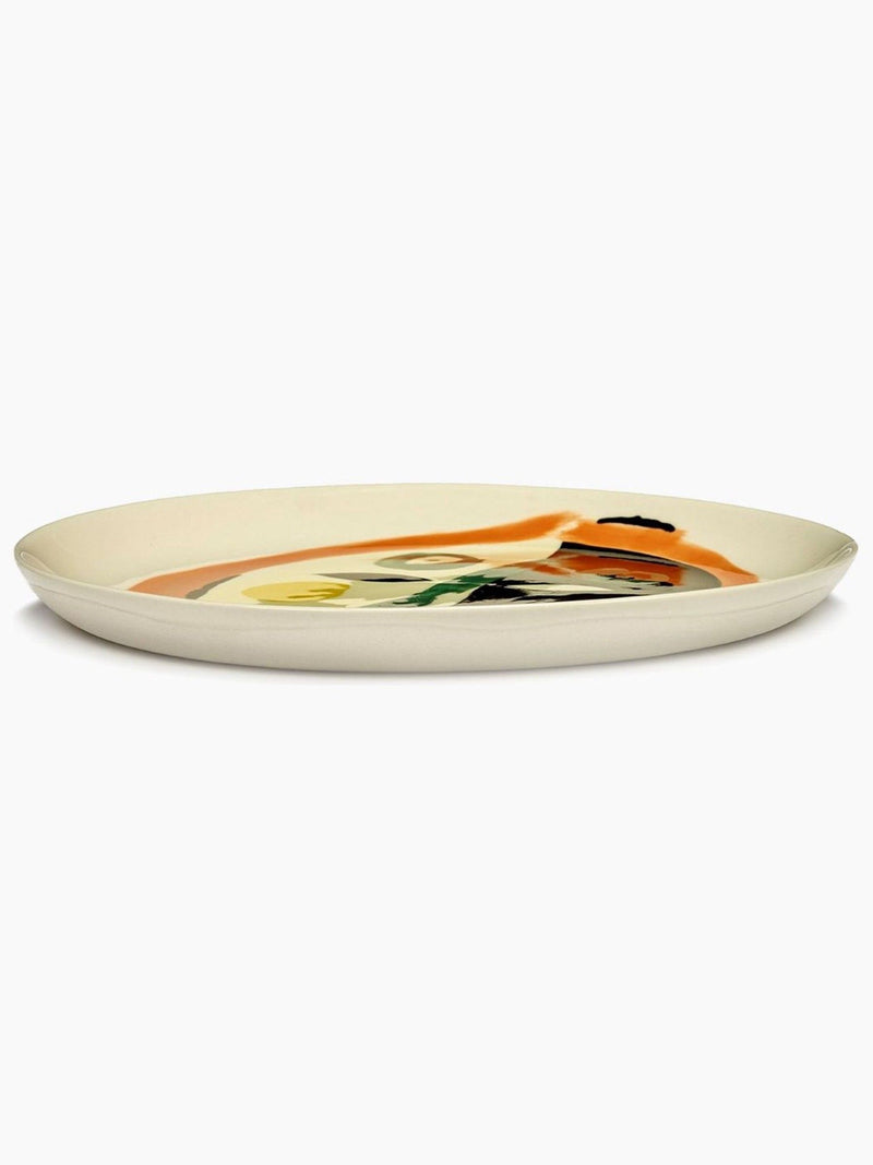 Ottolenghi Mix No.1 Feast Collection plate 22.5cm, imported from the UK