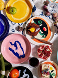 Ottolenghi Mix No.1 Feast Collection plate 22.5cm, imported from the UK