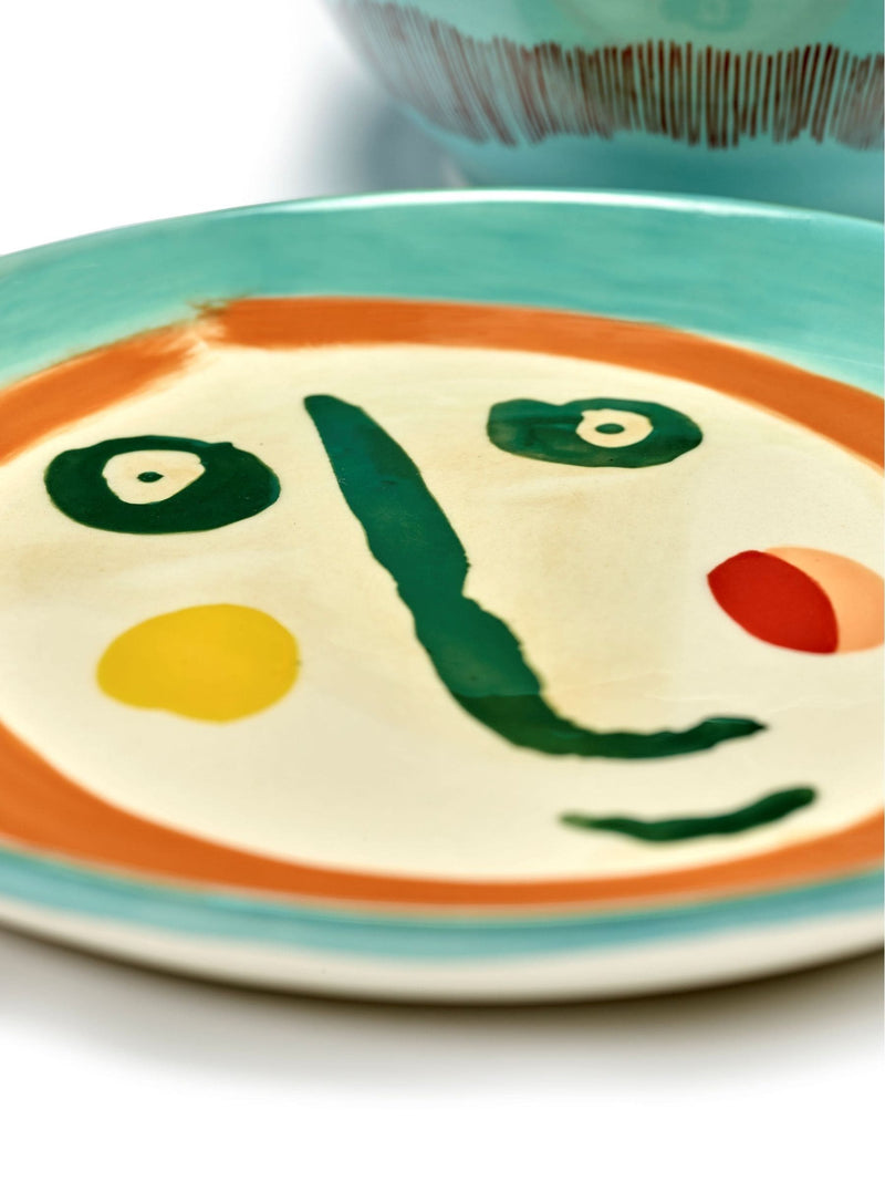 Ottolenghi Mix No.2 Feast Collection plate 19cm, imported from the UK