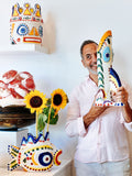 Ottolenghi Mix Sicily No.1 decorative vase, imported from the UK