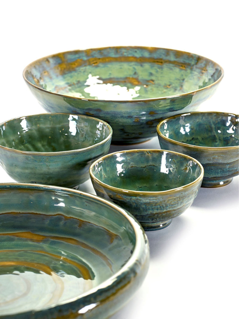 Serax Green Pure salad bowl ONE (British brand)
