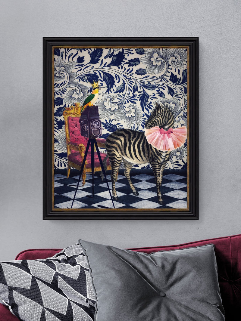 Artko Black Picture Day framed art 67cm x 57cm - British product