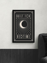 Next Artko Black Built For Bedtime Framed Wall Art 62x42cm- Buy online at McGrocer