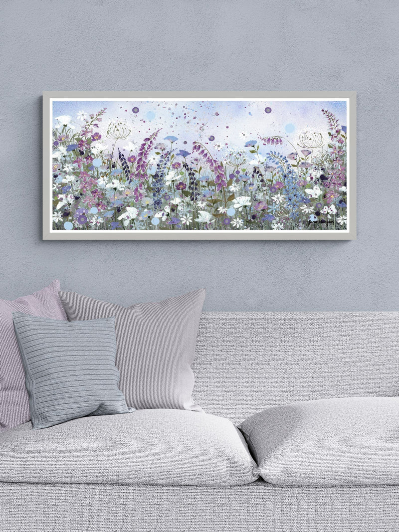 Artko Grey Lavender Breeze by Jane Morgan framed art - British product