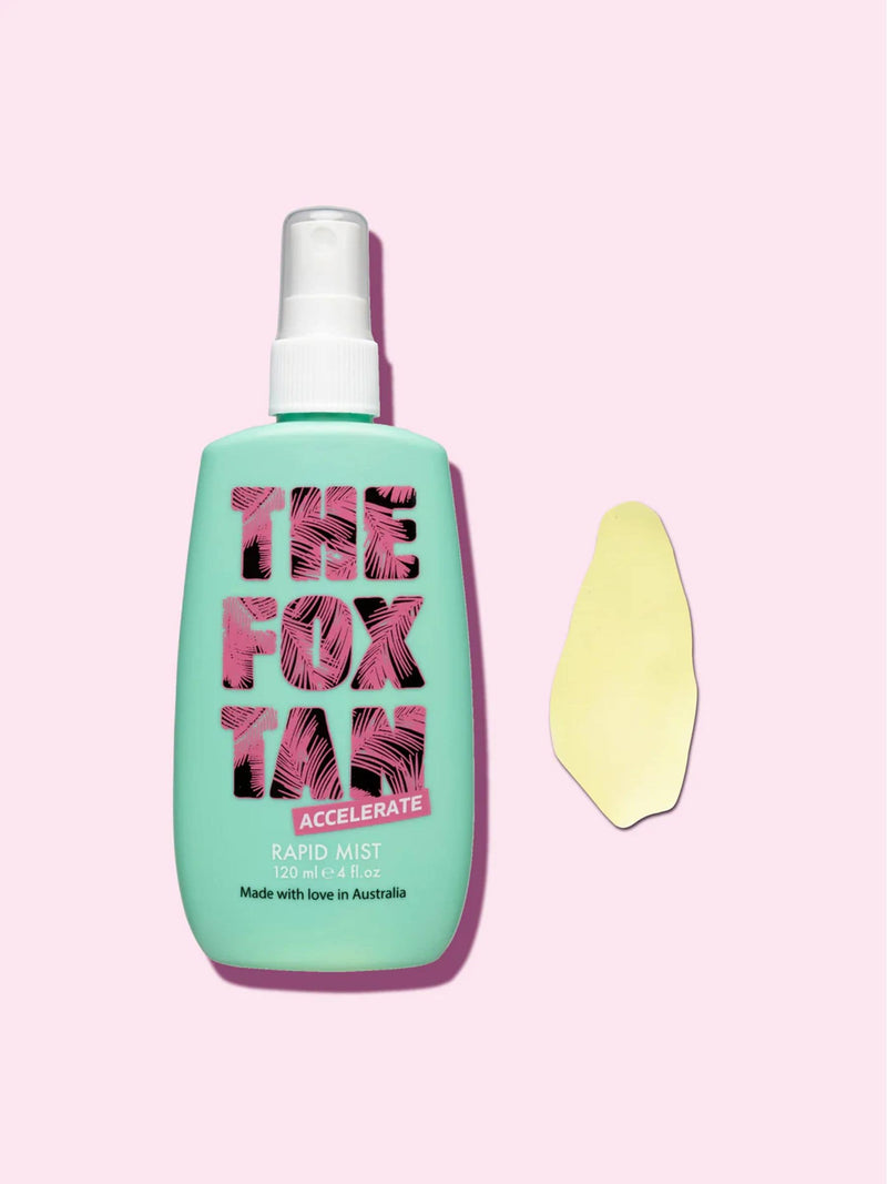 The Fox Tan Rapid Mist tan accelerator spray 120ml (British brand)