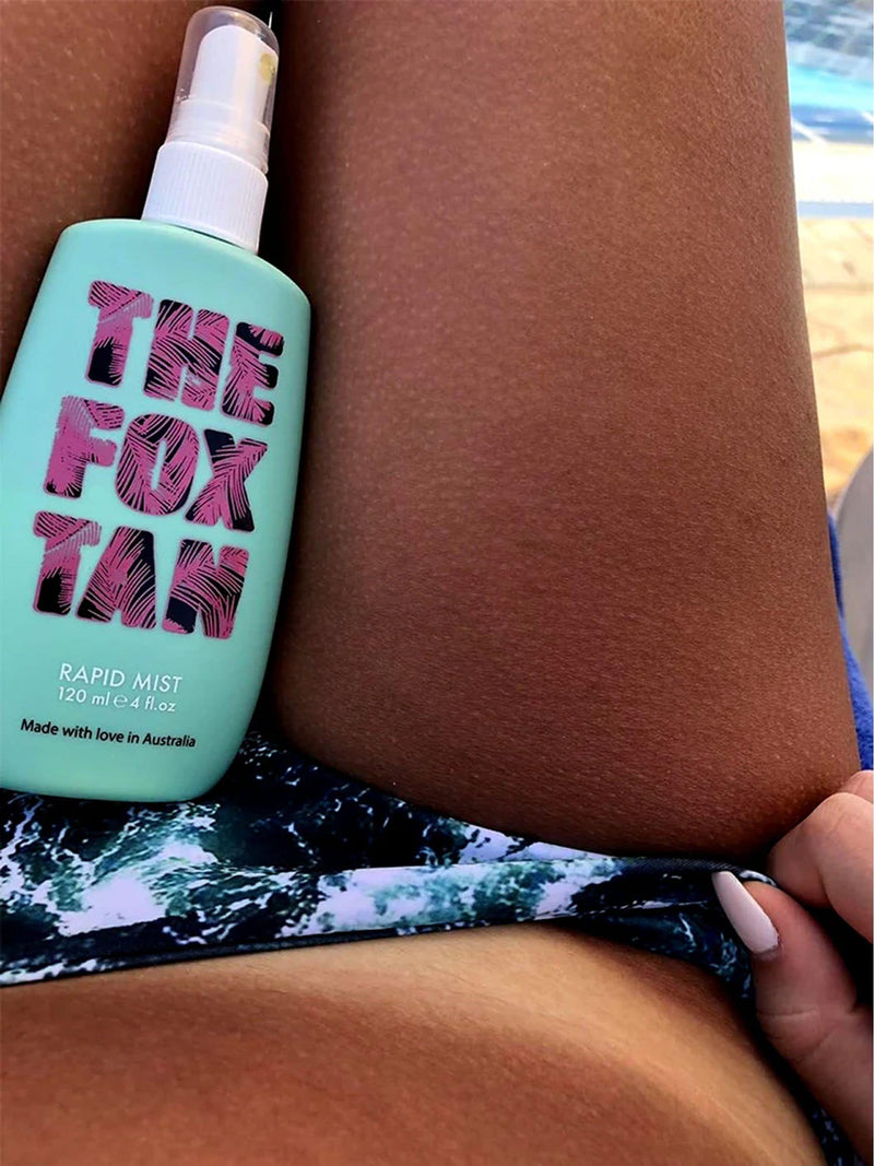 The Fox Tan Rapid Mist tan accelerator spray 120ml (British brand)