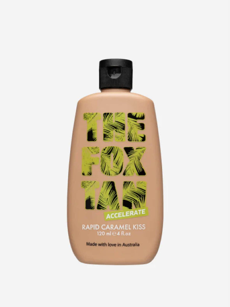 The Fox Tan Rapid Caramel Kiss Tinted Tan Accelerator 120ml (British brand)