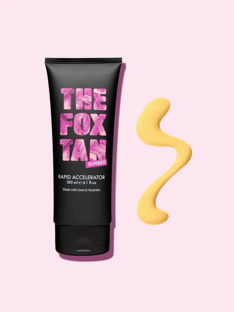 The Fox Tan Rapid Sun Bed Tan Accelerator 180ml (British brand)