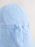 Blue Tonal Stripe baby legionnaire hat - British product