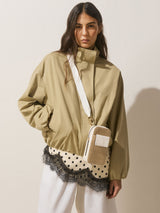 Next Natural Raffia-Effect Phone Bag- Buy online at McGrocer
