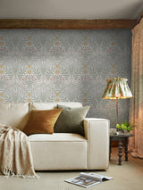 Next William Morris At Home Soft Sage Garden Wallpaper Sample A4- Buy online at McGrocer