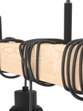 Eglo Townshend 4-light geometric pendant ceiling light, imported from the UK