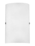 Eglo Troy 3 satin glass steel wall light - British product